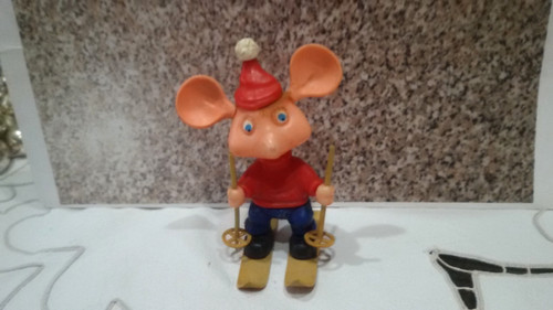 Topo gigio sciatore perego - topo,