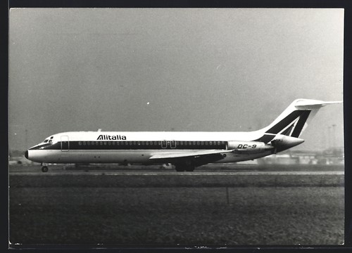 Fotografia aereo douglas 9 - fotografia, dc-9
