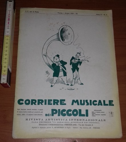 Corriere musicale dei piccoli - corriere,