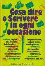 FRESCAROLI Patrizia -  Cosa