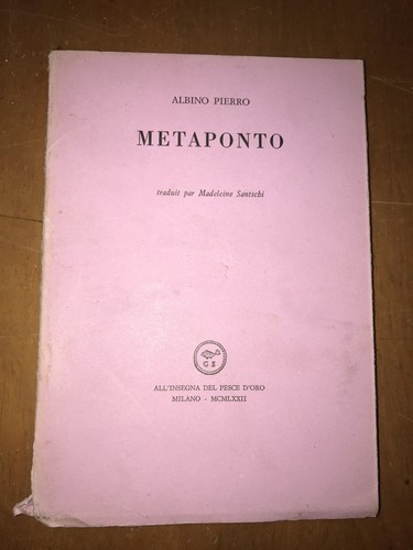 Ccc albino pierro - -, metaponto
