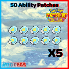 50 patch abilità tenute da ✨ 6IV Shinies ✨ Pokemon Scarlatto e Viola