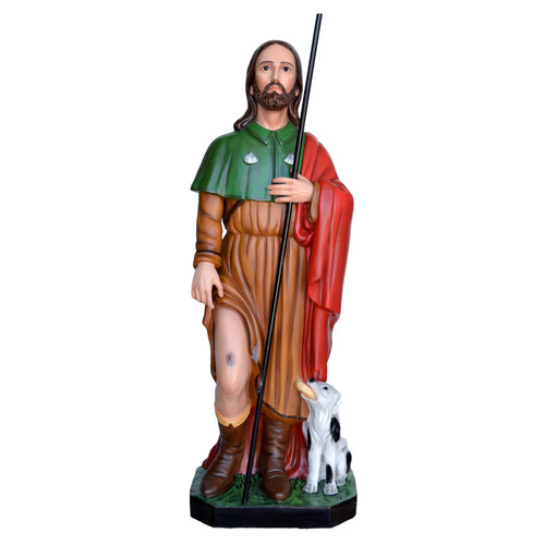 Statua san rocco - statua, di