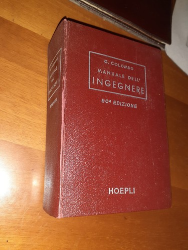 Manuale dell ingegnere hoepli - manuale, dell'ingegnere