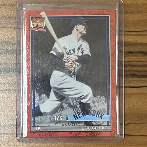 Lou gehrig 2026 topps series - lou,
