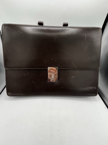 Vintage gucci valigetta pelle - valigetta,