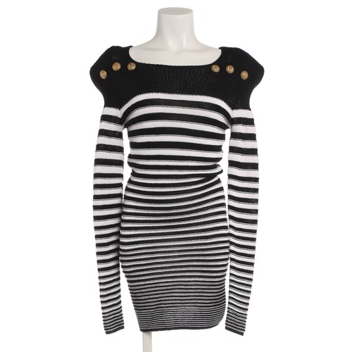 Abito balmain nero bianco - balmain,