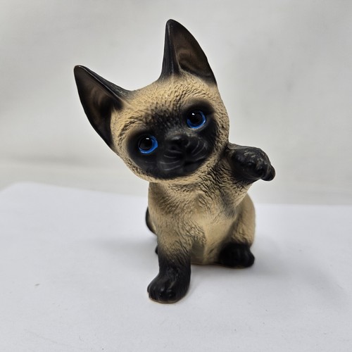 Statuina gatto siamese vintage