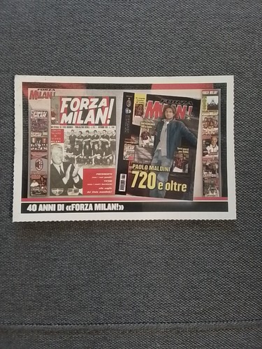 Football milan cartolina - football,