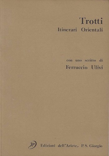 Itinerari orientali sandro - itinerari, orientali.
