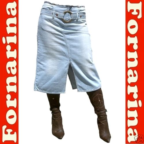 Fornarina gonna jeans cowgirl - fornarina,