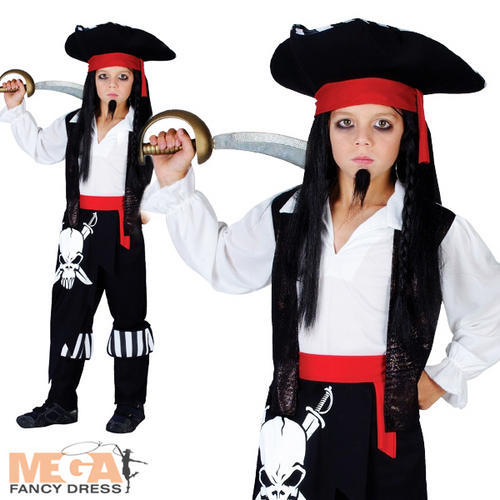 Costume pirata capitano cuore - pirata,