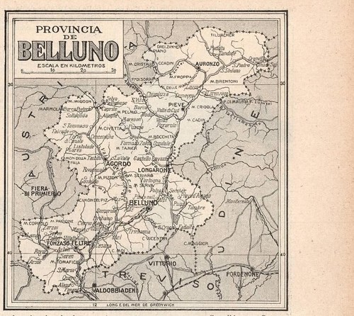 Carta geografica antica