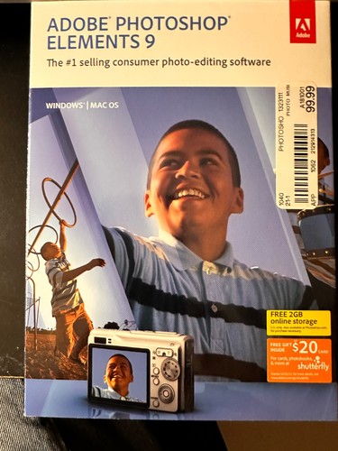 Adobe photoshop elements - adobe, 9