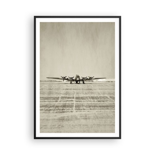 Poster 70x100cm aereo vecchio - poster,