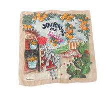 Foulard quadrato in pura seta