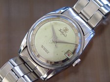 Cassa vintage uomo Delbana tutto originale automatica acciaio buone condizioni invecchiate rara!