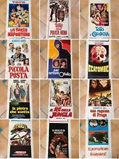 12 Locandine Cinema Originali