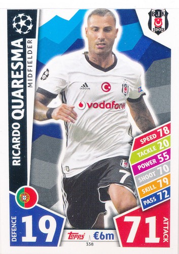 Card match attax champions - card,