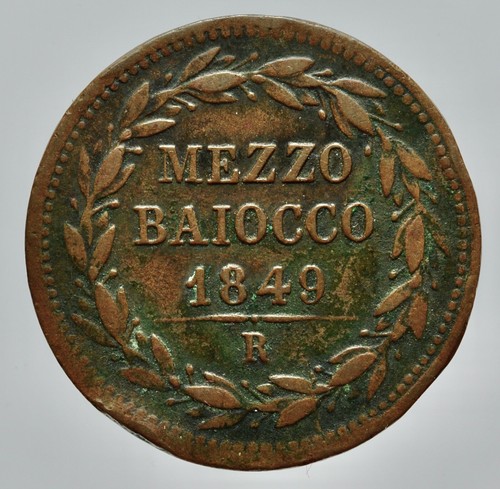 Roma pio 1846 1870 ae - roma,