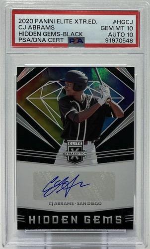 Abrams rookie auto - abrams,