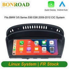 Wireless Carplay Android Auto Touchscreen For BMW CIC 3/5 ER E60 E61 E90 E92 E93