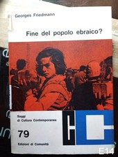 fine del popolo ebraico? di