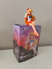 Sailor Venus Minako Aino Figure 15cm Sailor Moon Box Ammaccata Figure Come Nuova