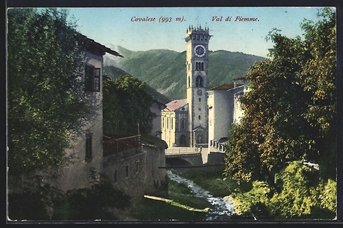 Cartolina cavalese val - cartolina,