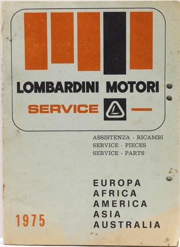 Libretto lombardini service - libretto,