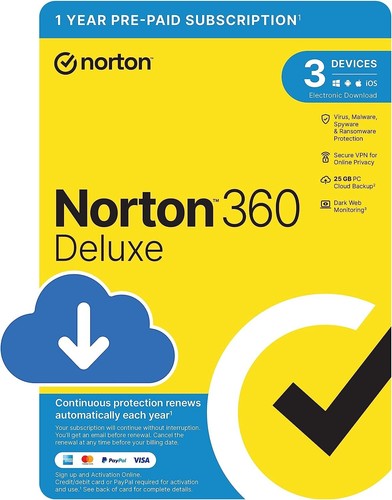 Norton 360 deluxe - norton,