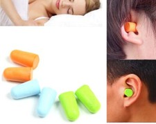 12 PAIA TAPPI PER LE ORECCHIE DORMIRE ANTIRUMORE LAVORO STUDIARE SICUREZZA