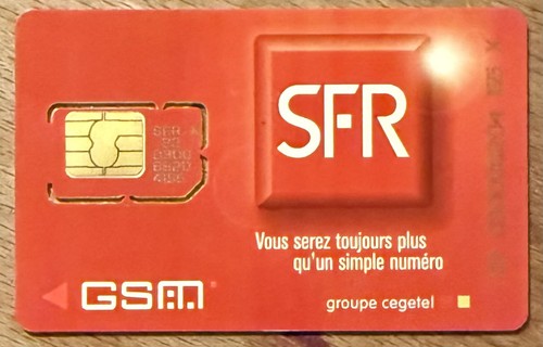 Sfr telecom mobile - sfr, sim