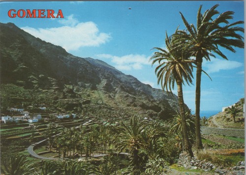 Cartolina postale gomera - cartolina,