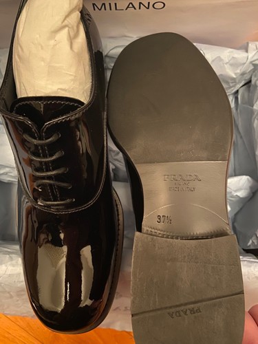 Mocassino stringato prada mai - stringato, prada,