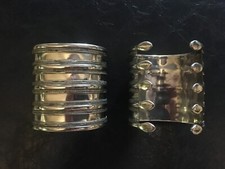  COPPIA BRACCIALI  IN ARGENTO