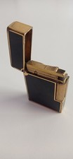 Accendino Dupont oro e lacca cinese nero anni 80'