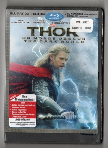 185 blu ray - marvel, thor