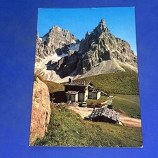 DOLOMITI DINTORNI DI PASSO ROLLE BAITA SEGANTINI - CARTOLINA A COLORI