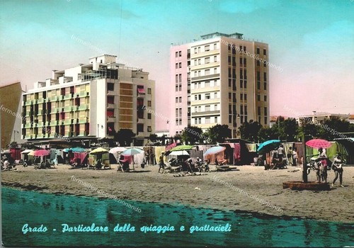 Ep557 cartolina grado veduta - cartolina,