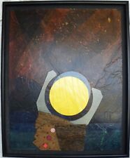 Roberto Crippa (Monza 1921-Bresso 1972) Collage e sughero cm 92x73 anno 1970/71