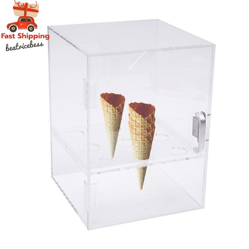 Ice cream cone display - ice, display/storage
