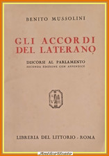 GLI ACCORDI DEL LATERANO di