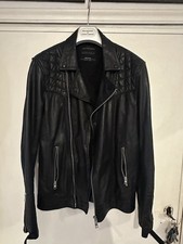 All saints Learher Jacket Nera