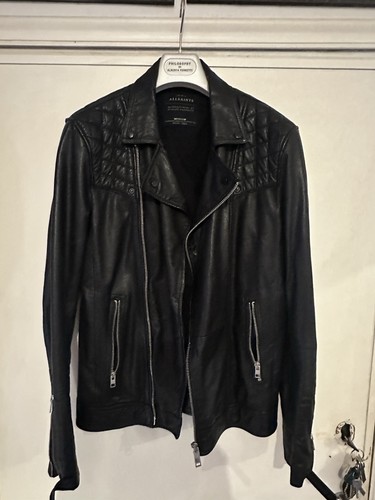 All saints learher jacket nera - saints,