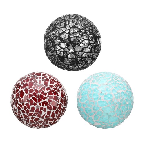 3pcs decorative glass balls - decorative,