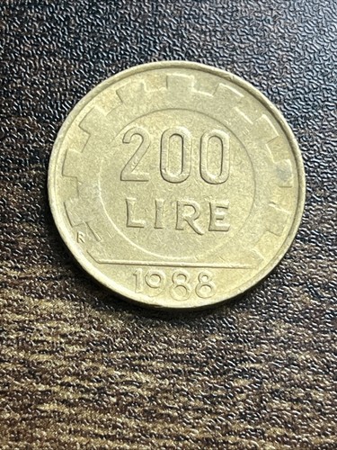 1988 italy italian 200 - 1988, lire