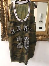 vestito donna Canotta ODI ET AMO Taglia Invia Mimetico Nuovo Mai Usato