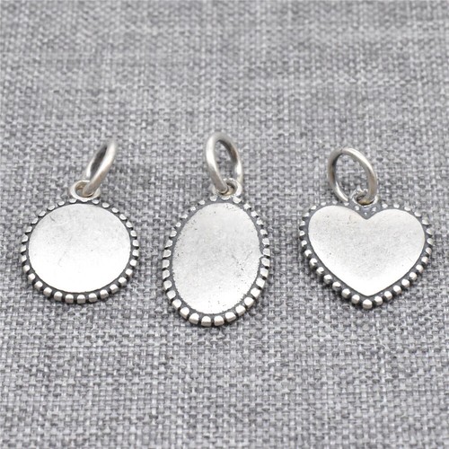 Charm ovale cerchio cuore - 2,