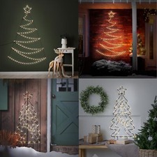 Albero di Natale bianco caldo